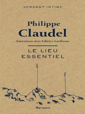 cover image of Le lieu essentiel